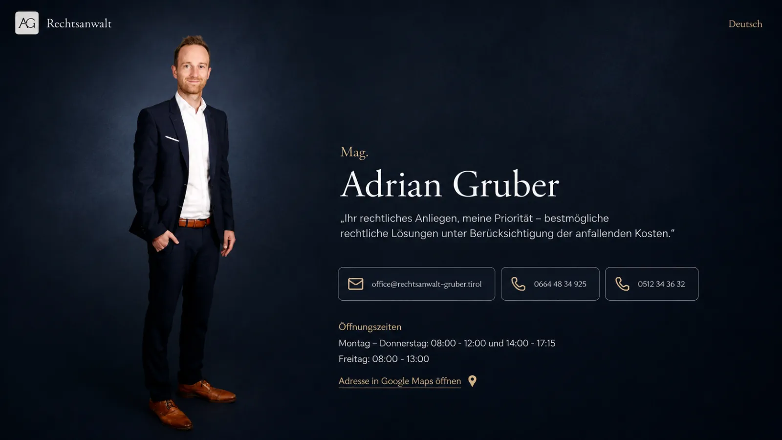 Rechtsanwalt Mag. Gruber
